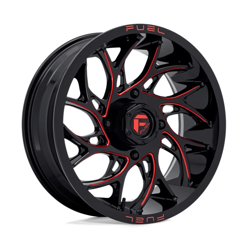 Fuel UTV D779 RUNNER UTV ST GLOSS BLACK MILLED CANDY RED
