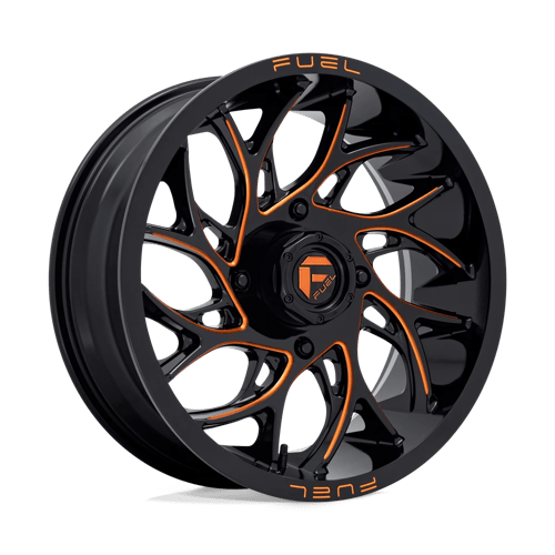 Fuel UTV D780 RUNNER UTV ST GLOSS BLACK MILLED ORANGE