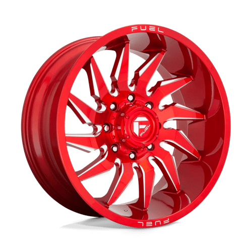 Fuel 1PC D745 SABER BW CANDY RED MILLED