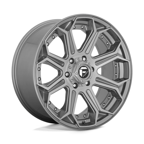 Fuel 1PC D705 SIEGE N2 BRUSHED GUN METAL TINTED CLEAR