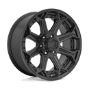 Fuel 1PC D706 SIEGE N2 MATTE BLACK