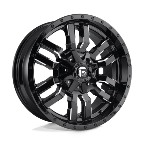 Fuel 1PC D595 SLEDGE N2 GLOSS BLACK MILLED