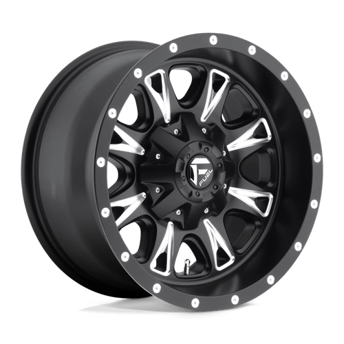 Fuel 1PC D513 THROTTLE N2 MATTE BLACK MILLED