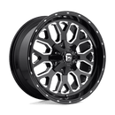 Fuel 1PC D588 TITAN N2 GLOSS BLACK MILLED