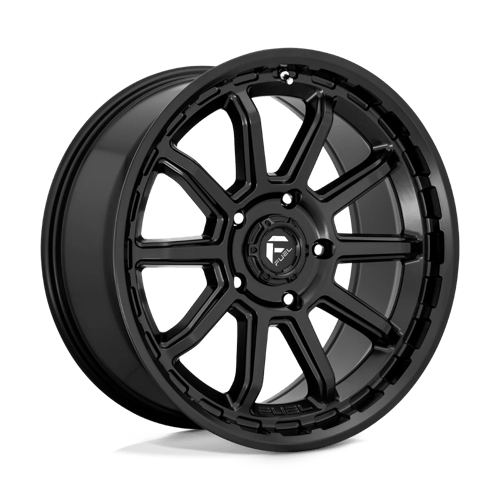 Fuel 1PC D689 TORQUE BW MATTE BLACK