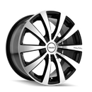 TOUREN 3130 BLACK/MACHINED FACE/MACHINED LIP