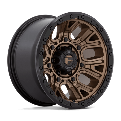 Fuel 1PC D826 TRACTION ST MATTE BRONZE W/ BLACK RING