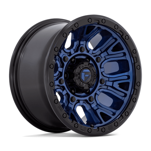 Fuel 1PC D827 TRACTION ST DARK BLUE W/ BLACK RING