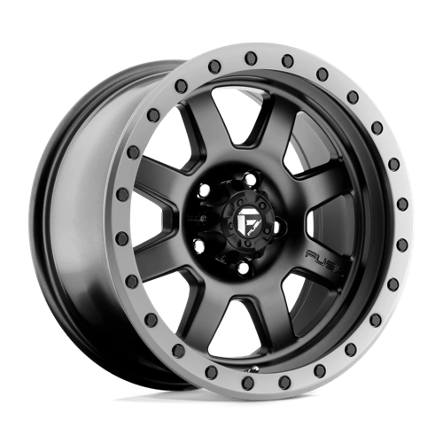 Fuel 1PC D551 TROPHY N2 MATTE BLACK GUN METAL RING