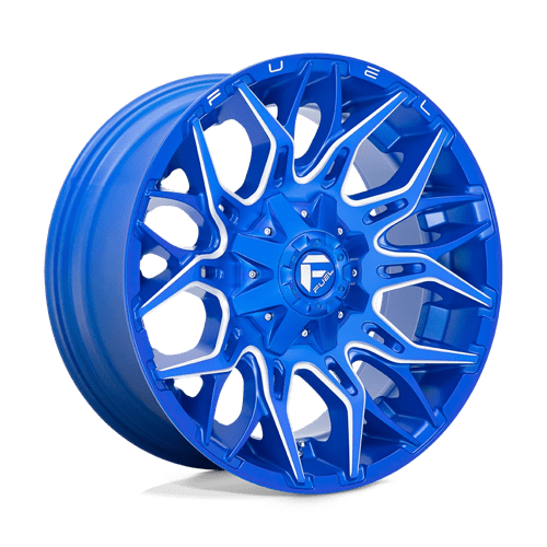 Fuel 1PC D770 TWITCH N2 ANODIZED BLUE MILLED