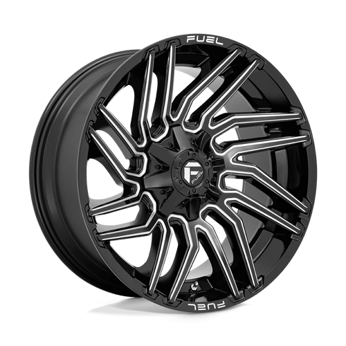Fuel 1PC D773 TYPHOON ST GLOSS BLACK MILLED