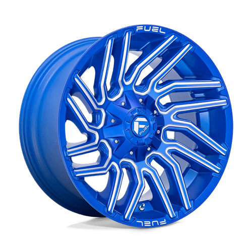 Fuel 1PC D774 TYPHOON N2 ANODIZED BLUE MILLED