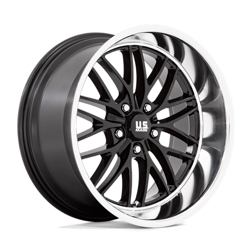 US Mag 1PC U138 SANTA CRUZ ST GLOSS BLACK W/ DIAMOND CUT LIP