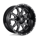 Fuel 1PC D627 VANDAL ST GLOSS BLACK MILLED