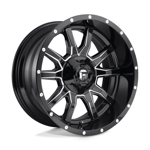 Fuel 1PC D627 VANDAL N2 GLOSS BLACK MILLED