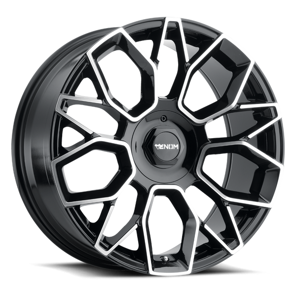 Venom 36 Gloss Black Machined Face