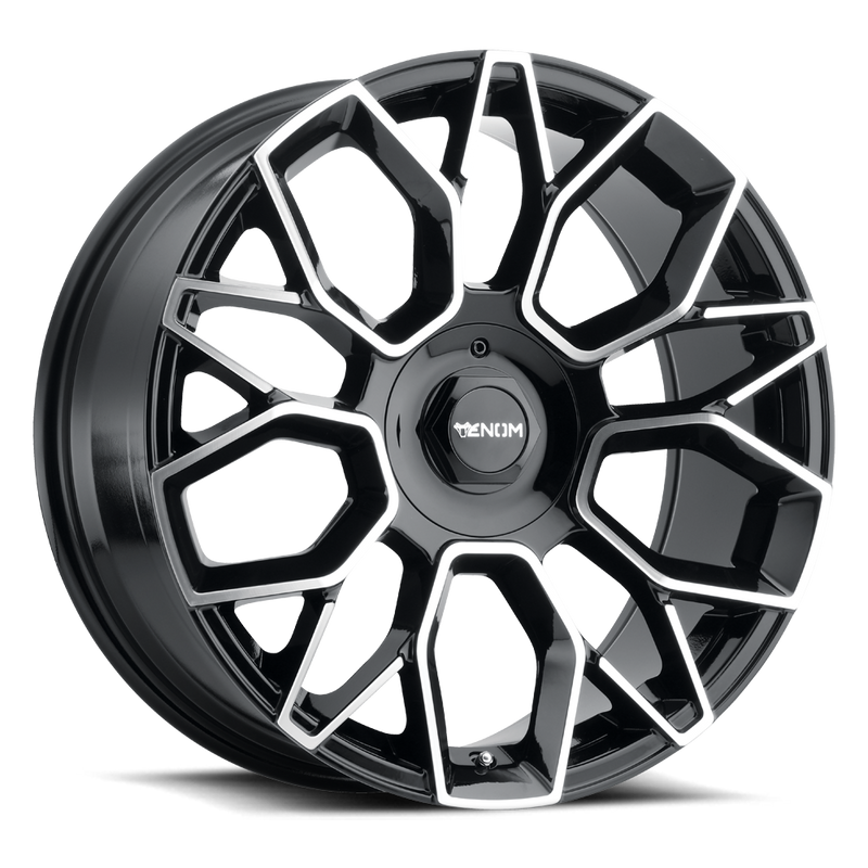 Venom 36 Gloss Black Machined Face