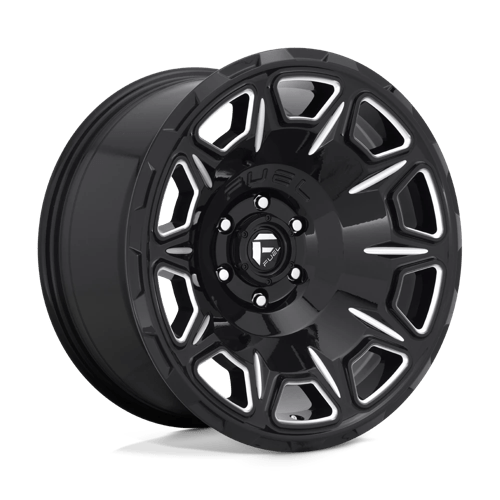 Fuel 1PC D688 VENGEANCE N2 GLOSS BLACK MILLED