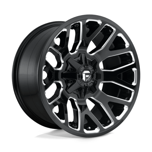 Fuel 1PC D623 WARRIOR ST GLOSS BLACK MILLED