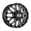 XD XD843 GRENADE DUALLY BW GLOSS BLACK MILLED - FRONT