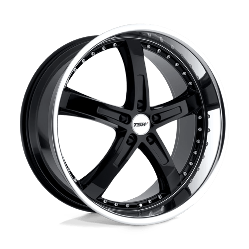TSW JARAMA BW GLOSS BLACK W/ MIRROR CUT LIP