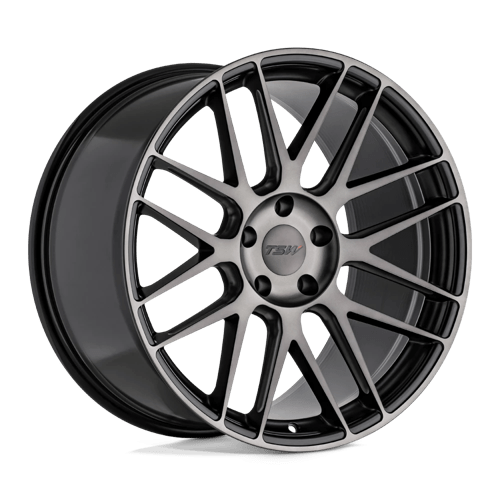 TSW NORD BW SEMI GLOSS BLACK MILLED-MACHINED DARK TINT FACE