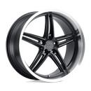 TSW VARIANTE N2 GLOSS BLACK W/ MACHINED LIP
