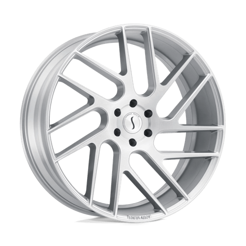 Status JUGGERNAUT BW SILVER W/ BRUSHED MACHINED FACE