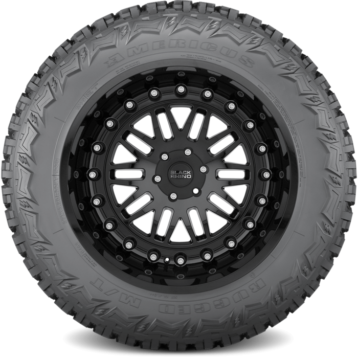 LT265/70r17 Americus Rugged MT 10PR Blk