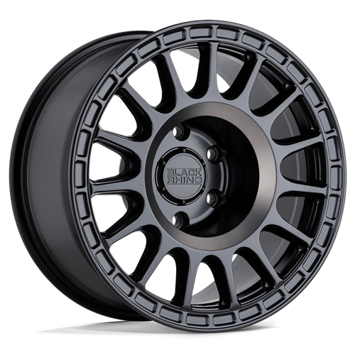 Black Rhino SANDSTORM N2 SEMI GLOSS BLACK W/ MACHINED DARK TINT RING