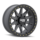 DIRTY LIFE 9304 MATTE GUNMETAL W/SIMULATED RING