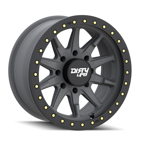 DIRTY LIFE 9304 MATTE GUNMETAL W/SIMULATED RING