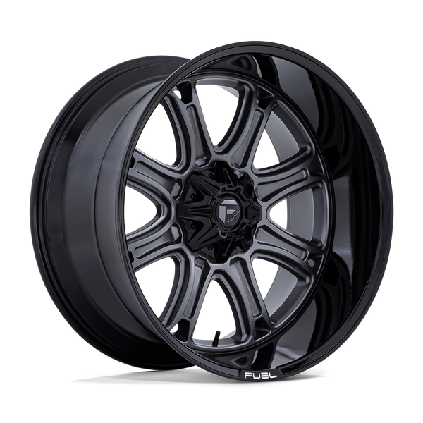 Fuel 1PC DARKSTAR SO MATTE GUNMETAL W/ BLACK LIP