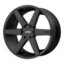 KMC KM704 DISTRICT TRUCK N2 SATIN BLACK