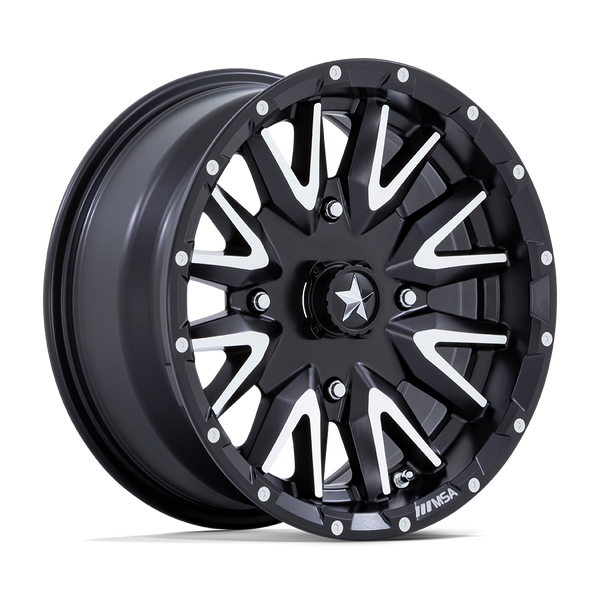 MSA Offroad Wheels M49 CREED NW MATTE BLACK MACHINED