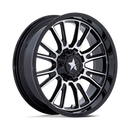 MSA Offroad Wheels M51 THUNDERLIPS NW GLOSS BLACK MACHINED