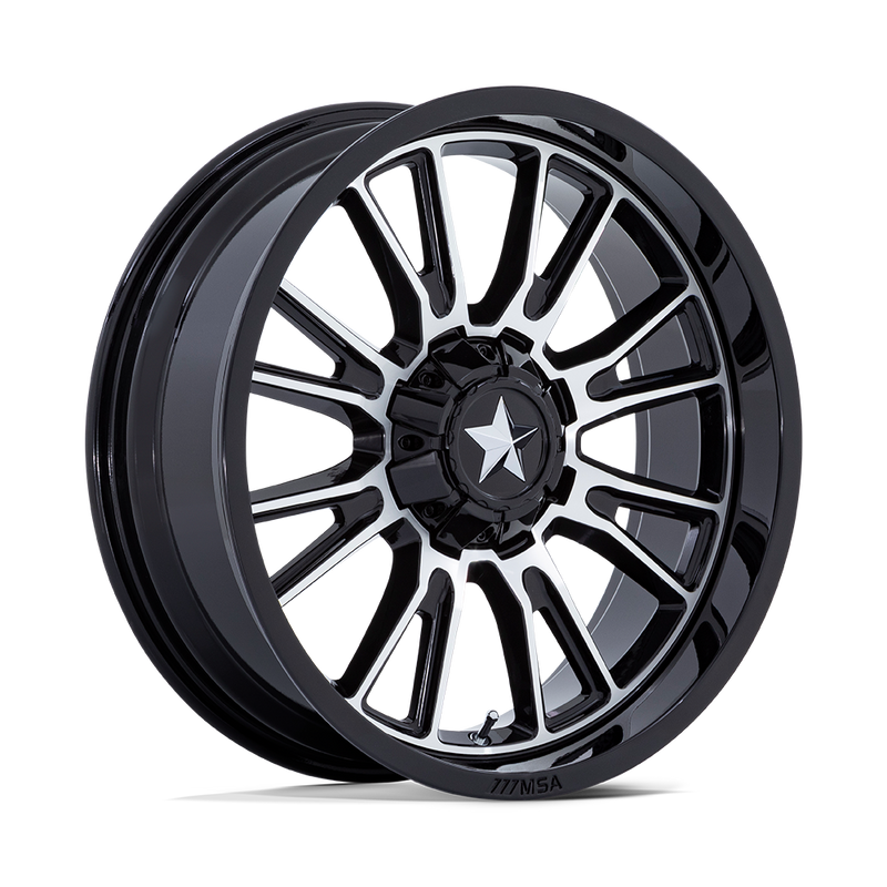 MSA Offroad Wheels M51 THUNDERLIPS NW GLOSS BLACK MACHINED