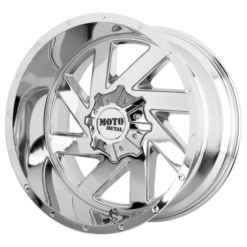 Moto Metal MO988 MELEE BW CHROME