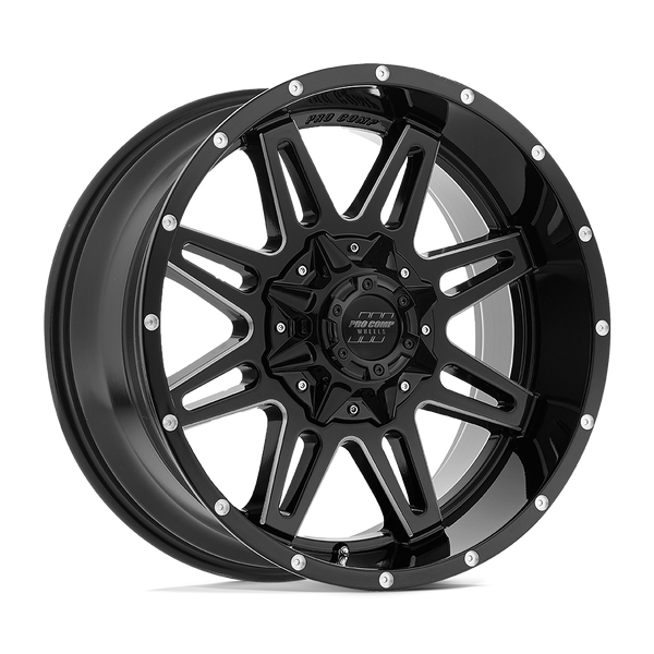 Pro Comp PA42 BLOCKADE IT GLOSS BLACK MILLED