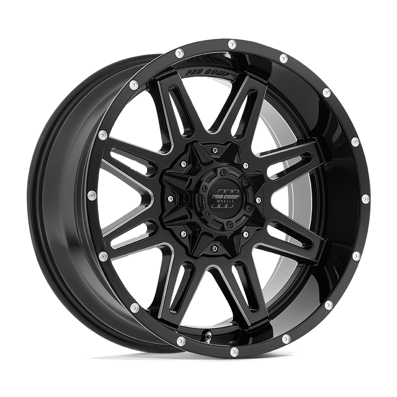 Pro Comp PA42 BLOCKADE IT GLOSS BLACK MILLED