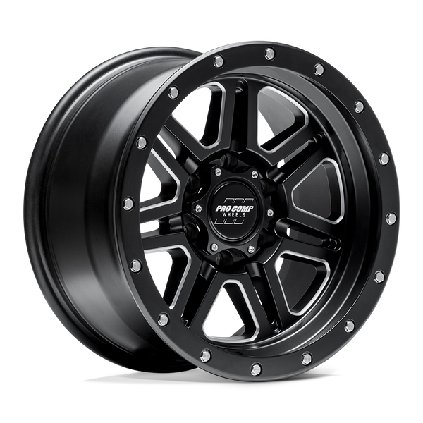 Pro Comp PA62 APEX ST SATIN BLACK MILLED