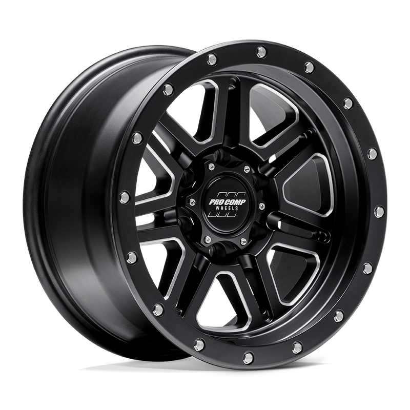 Pro Comp PA62 APEX ST SATIN BLACK MILLED