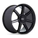 Rotiform 1PC FRA NW GLOSS BLACK W/ M-BLACK SPOKES