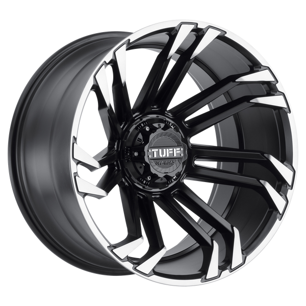 Tuff T21 N2 MATTE BLACK W/ MACHINED FLANGE
