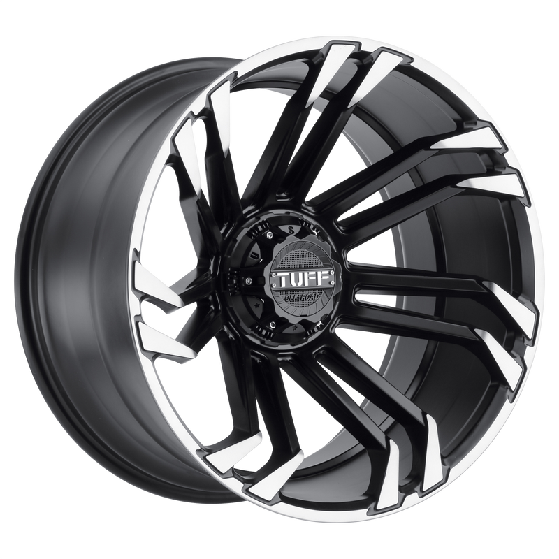 Tuff T21 N2 MATTE BLACK W/ MACHINED FLANGE