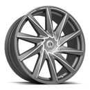 Lux 35 Matte Gunmetal Milled