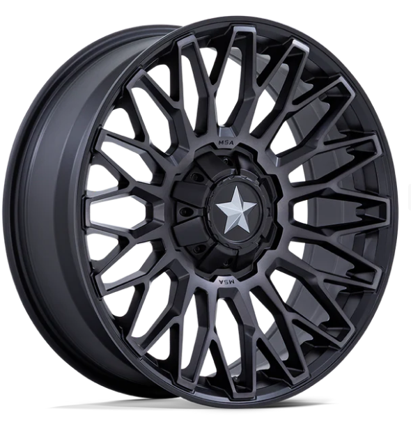 MSA Offroad Wheels M50 CLUBBER NW MATTE BLACK DDT