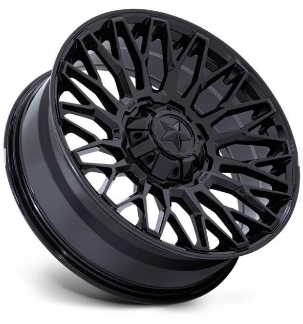 MSA Offroad Wheels M50 CLUBBER NW GLOSS BLACK