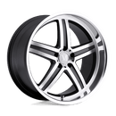 Mandrus MANNHEIM N2 GUNMETAL W/ MIRROR CUT FACE & LIP