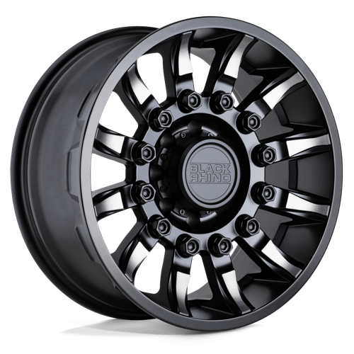 Black Rhino MISSION N2 MATTE BLACK W/ MACHINED TINTED SPOKES